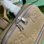 Gucci Large jumbo GG backpack  �?66932 in Beige leather