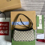 Gucci ‎735145 Ophidia small handbag Blue leather - Default Title - View 3