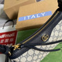 Gucci ‎735145 Ophidia small handbag Blue leather - Default Title - View 6