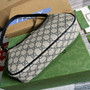Gucci �?35145 Ophidia small handbag Blue leather