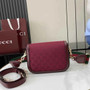 Gucci Horsebit 1955 GG mini bag 658574 GG Supreme red