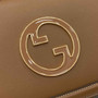 Gucci Blondie medium top handle bag 815716 in brown smooth leather - Default Title - View 5