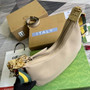 Gucci 702823 Attache large shoulder bag kakhi - Default Title - View 7