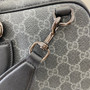 Gucci GG Emblem medium briefcase 821149  in black fabric