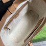 Gucci ‎631685 GG Matelassé leather medium tote beige leather - Default Title - View 8