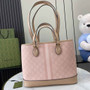 Gucci Ophidia small tote bag 765043 in pink leather - Default Title - View 3