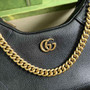 Gucci 731817 Aphrodite small shoulder bag in black leather