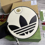 adidas x Gucci Ophidia shoulder bag 702626 White leather - Default Title - View 4