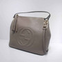 Gucci 408825 SOHO 2way Shoulder Bag In Gray Leather - Default Title - View 2