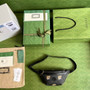 Gucci ‎675181 GG belt bag with tiger print Black leather - W23cm x H13cm x D5cm / Black - View 9