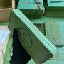 Gucci Blondie zip-around wallet 760312 in green leather - Default Title - View 6