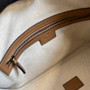 Gucci 715772 Small top handle bag with Double G Brown leather - W27cm x H18cm x D14cm / Brown - View 9