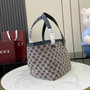 Gucci Totissima small tote bag 788211 in blue GG canvas