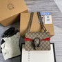 Gucci ‎�?21970 Dionysus GG Supreme mini bag red