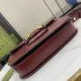 Gucci Horsebit 1955 shoulder bag 602204 in wine red leather