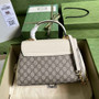 Gucci 702049 Horsebit 1955 medium bag in beige GG leather