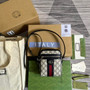 Gucci ‎598127 Ophidia GG shoulder bag Blue leather - Default Title - View 2