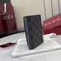 Gucci GG Emblem bi-fold card case, 821209 in black fabric - Default Title - View 3