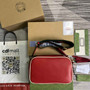 adidas x Gucci small shoulder bag 702427 Red leather - Default Title - View 2