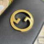 Gucci �?98643 Blondie mini bag in cuir leather Black