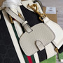Gucci 715772 Small canvas top handle bag White leather - W27cm x H18cm x D14cm / White - View 6