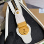 Gucci 715772 Small canvas top handle bag White leather - W27cm x H18cm x D14cm / White - View 8