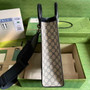 Gucci Ophidia medium tote bag �?24685 Blue Leather