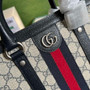 Gucci Ophidia medium tote bag �?24685 Blue Leather