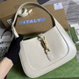 Gucci �?36709 Jackie 1961 small shoulder bag beige leather