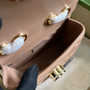 Gucci Deco mini shoulder bag in rose beige leather 741457