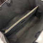 Gucci GG Emblem large tote bag 815213 in Black leather