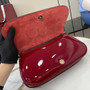 Gucci Blondie small shoulder bag in red leather 814952 - Default Title - View 6