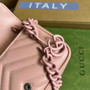 Gucci 699757 GG Marmont belt bag pink