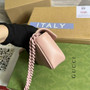 Gucci 699757 GG Marmont belt bag pink - Default Title - View 4