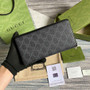 ‎Gucci 673003 Zip around wallet with Interlocking G black - Default Title - View 2