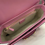 Gucci Horsebit 1955 shoulder bag 602204 in pink leather