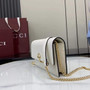 Gucci Dionysus wallet on chain ‎837373 in beige leather