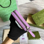 Gucci ‎‎456117 GG Marmont zip around wallet Purple leather - W9cm x H17.5cm x D2cm / Purple - View 4