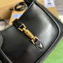 Gucci 637091 Jackie 1961 mini shoulder bag Black leather