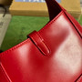 Gucci 637091 Jackie 1961 mini shoulder bag Red leather
