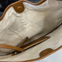 Gucci B large shoulder bag, 815924 in beige and dark brown