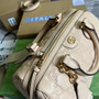 Gucci ‎‎702242 GG Matelassé leather medium bag beige - Default Title - View 7