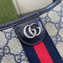 Gucci Ophidia GG small shoulder bag 781402 blue leather - Default Title - View 5