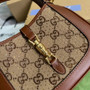 Gucci 675799 Jackie 1961 mini GG shoulder bag brown - Default Title - View 5