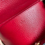 Gucci 702721 Diana Small Tote Bag Red Leather