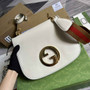 Gucci 699210 Blondie medium bag white leather - Default Title - View 4