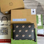 Gucci �?09057 Tiger pouch bag black
