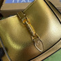 Gucci 675799 Jackie 1961 mini GG shoulder bag Gold leather