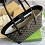 Gucci �?31685 Ophidia GG medium tote Black Supreme canvas