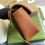 Gucci GG 443497 Marmont small shoulder handbag brown - Default Title - View 4